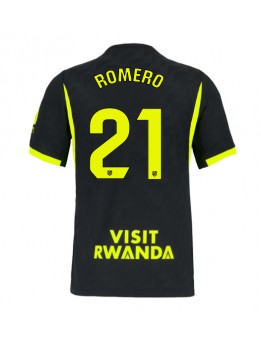 Atletico Madrid Cristian Romero #21 Replika Borta Kläder 2026-27 Kortärmad